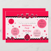 ラディバグラディバード招待状 招待状 (正面/裏面)