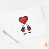 ラディバグラブシール/シール ラウンドシール (封筒)