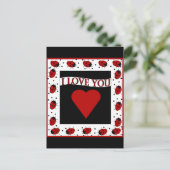 ラディバグ大好き ポストカード (スタンド正面)