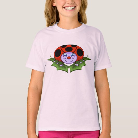 ラディバグ女子のスウェットシャツ Tシャツ (正面)