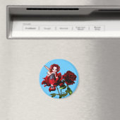 ラディバグ妖精オンレッドローズ マグネット (インサイチュ (食洗機))