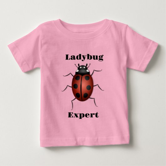 ラディバグ専門家 ベビーTシャツ (正面)