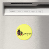 ラディバグ幼稚園Tシャツとギフト マグネット (インサイチュ (食洗機))