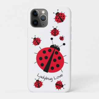 ラディバグ愛おもしろいガーリーかわいい漫画 iPhone 11 PROケース