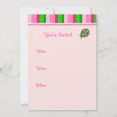 ラディバグ招待状 招待状 (裏面)