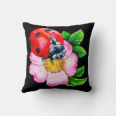 ラディバグ春サマーファームハウスデコール装飾用クッション クッション (裏面)