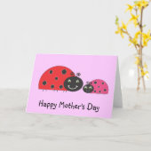 ラディバグ母の日札 カード (黄色い花)