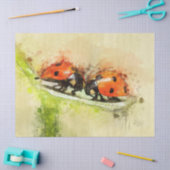 ラディバグ水の色の切り離しティッシュペーパー 薄葉紙 (クラフト)