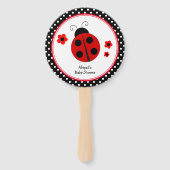 ラディバグ水玉模様ありがとう ハンドファン (正面)