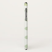 ラディバグ水玉模様かわいい紫の白の緑 Case-Mate iPhoneケース (裏面/左)