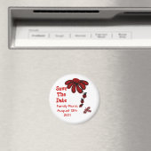 ラディバグ磁石の日付を保存する マグネット (インサイチュ (食洗機))