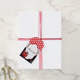 ラディバグ誕生日ありがとう ギフトタグ