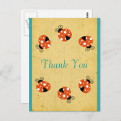 ラディバグ誕生日ありがとう ポストカード (正面/裏面)