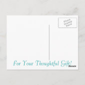 ラディバグ誕生日ありがとう ポストカード (裏面)