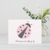 ラディバグ誕生日サンキューカード サンキューカード (スタンド正面)