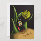 ラディバグ誕生日パーティー 招待状 (正面)