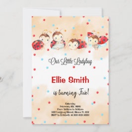 ラディバグ誕生日招待状 招待状