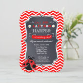 ラディバグ誕生日招待状 招待状 (スタンド正面)