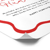 ラディバグ赤ちゃんシャワーおしゃぶり狩りサイン ポスター (角)