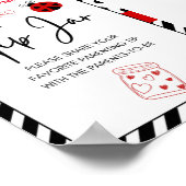 ラディバグ赤ちゃんシャワーサイン ポスター (角)