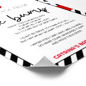 ラディバグ赤ちゃんシャワーサイン ポスター (角)