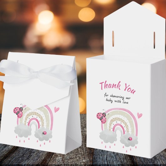 ラディバグ赤ちゃんシャワーパーティーお願いボックス フェイバーボックス