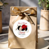 ラディバグ赤ちゃんシャワー好きステッカー ラウンドシール