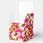 ラディバグ赤ピンクパターン子供パーティーギフトボックス フェイバーボックス (オープン)