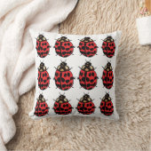 ラディバグ赤黒昆虫ラディバグ クッション (ブランケット)