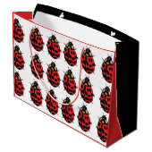 ラディバグ赤黒昆虫ラディバグ ラージペーパーバッグ (裏面アングル)