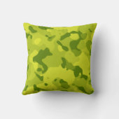 ラディバグ;アシッドグリーン迷彩柄;カモフラージュ クッション (裏面)