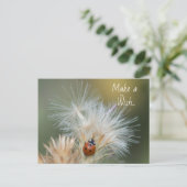 ラディバグ・ウィッシュ・ポストカード ポストカード (スタンド正面)