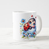 ラディバグ – エキストララージコーヒーマグ ジャンボコーヒーマグカップ (正面右)