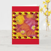 ラディバグ カード (黄色い花)