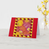 ラディバグ カード (黄色い花)