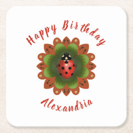 ラディバグ スクエアペーパーコースター