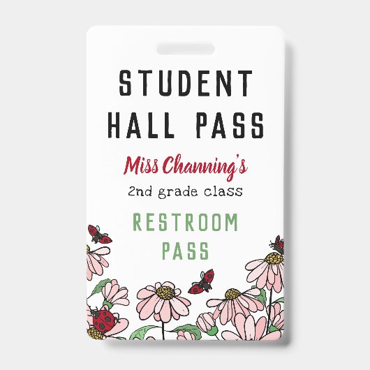 ラディバグ&デイジー学生会場券 バッジ (正面)