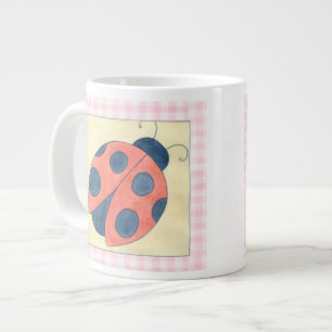 ラディバグ·トリオが花に着陸 ジャンボコーヒーマグカップ