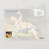 ラディバグ、ラディバグ、飛遠くにべ! ポストカード (裏面)