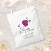 ラディバグ/ラディバードハートパーソナライズされたのバッグ フェイバーバッグ (クリップ留めされた状態)