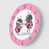 ラディバグ ラージ壁時計 (傾斜)