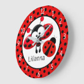 ラディバグ ラージ壁時計 (傾斜)