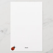 ラディバグ 便箋 (裏面)