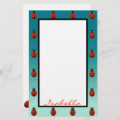 ラディバグ 便箋 (正面/裏面)