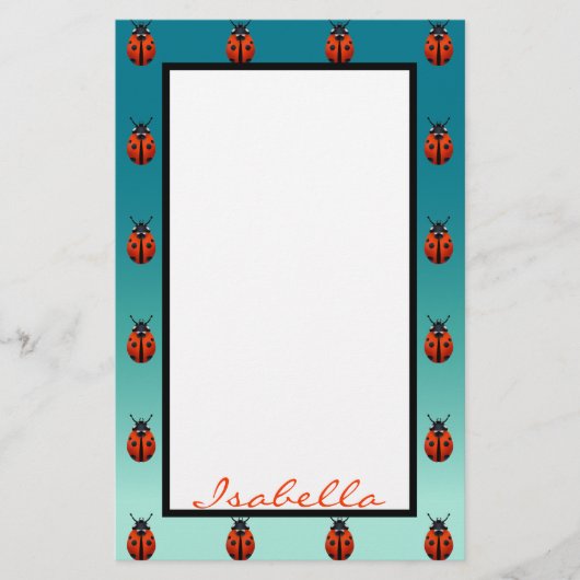 ラディバグ 便箋 (正面)