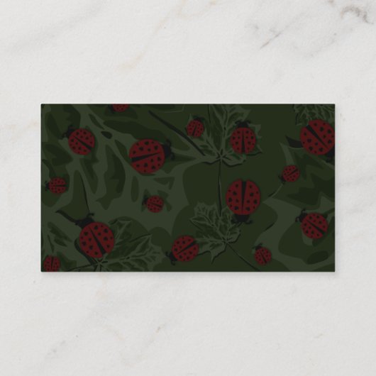 ラディバグ 名刺 (裏面)