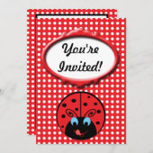 ラディバグ 招待状 (正面/裏面)