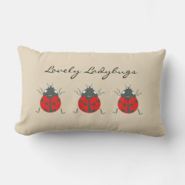 ラディバグ | Ladybugs腰枕のラブリートリオ ランバークッション
