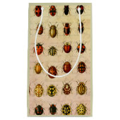 ラディバグLadybirdカブトムシ虫バグ スモールペーパーバッグ (正面)