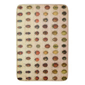 ラディバグLadybirdカブトムシ虫バグ バスマット (正面縦)